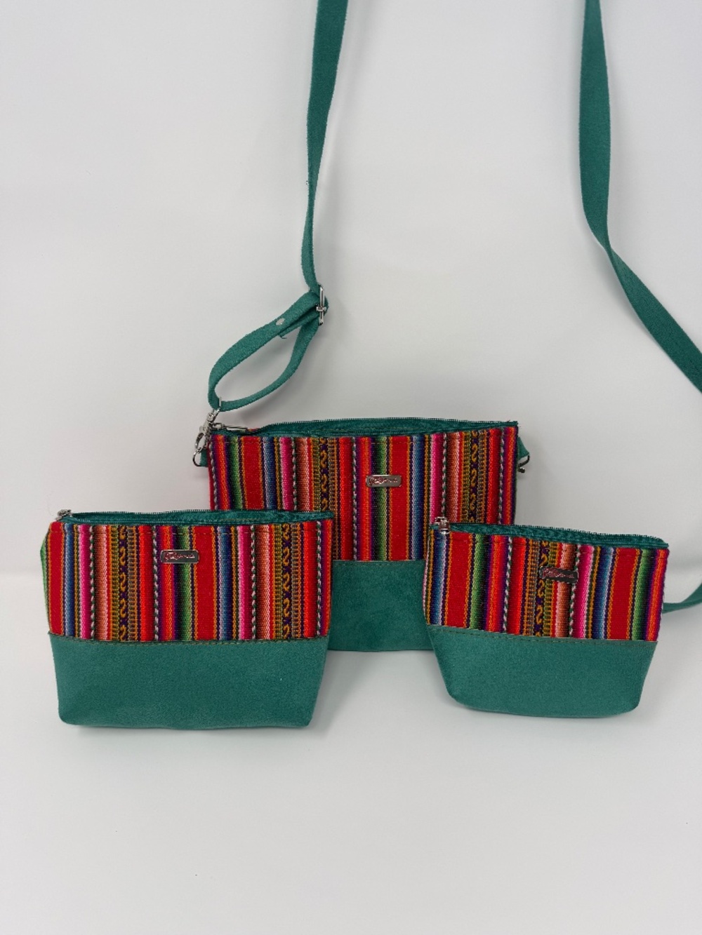 Set of three Peruvian Pouches
